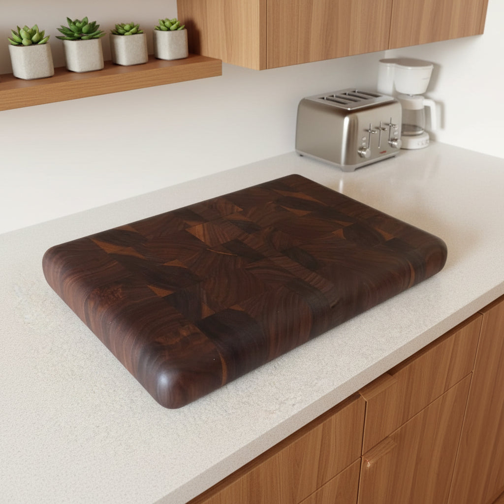 Walnut End Grain Cutting Board