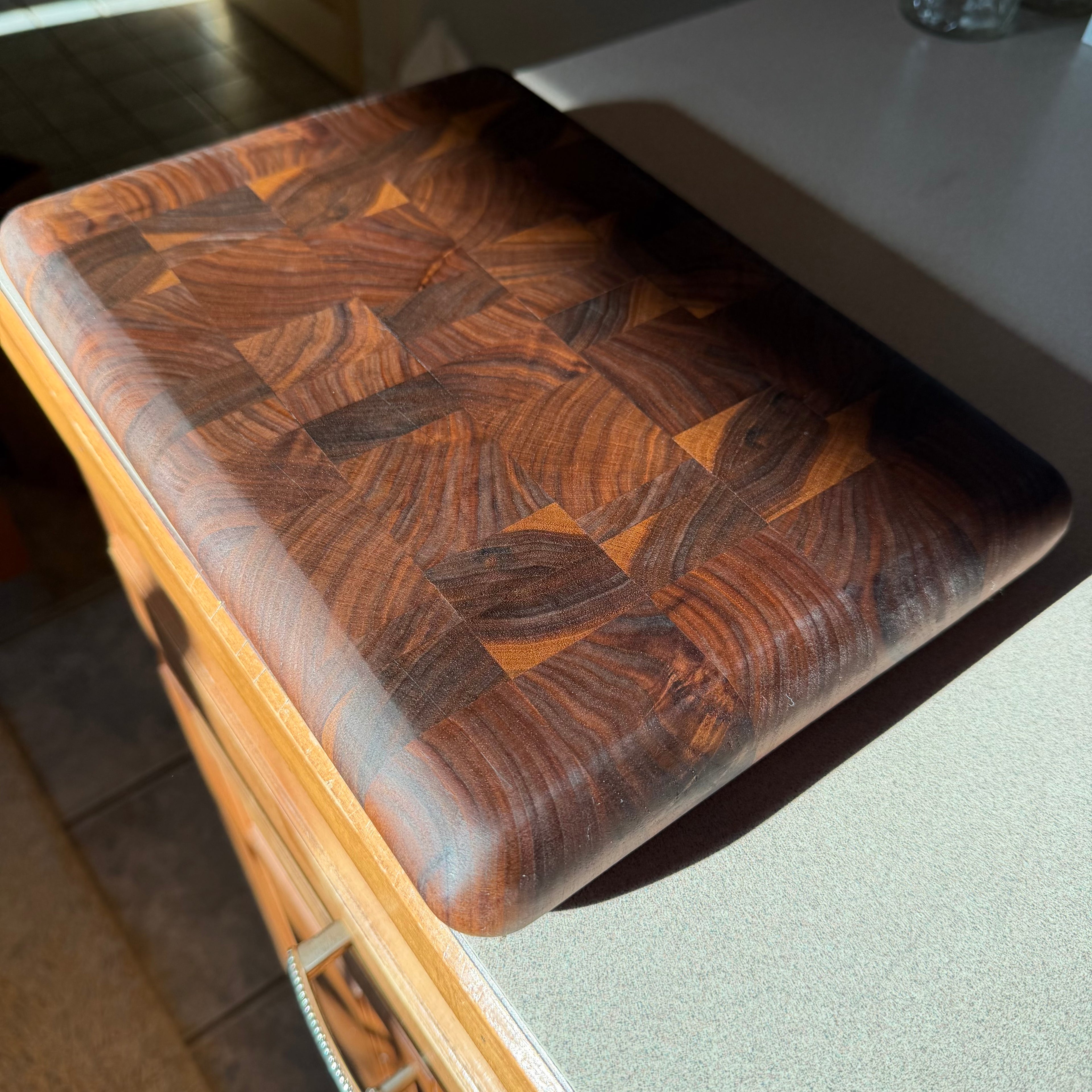 Walnut End Grain Cutting Board