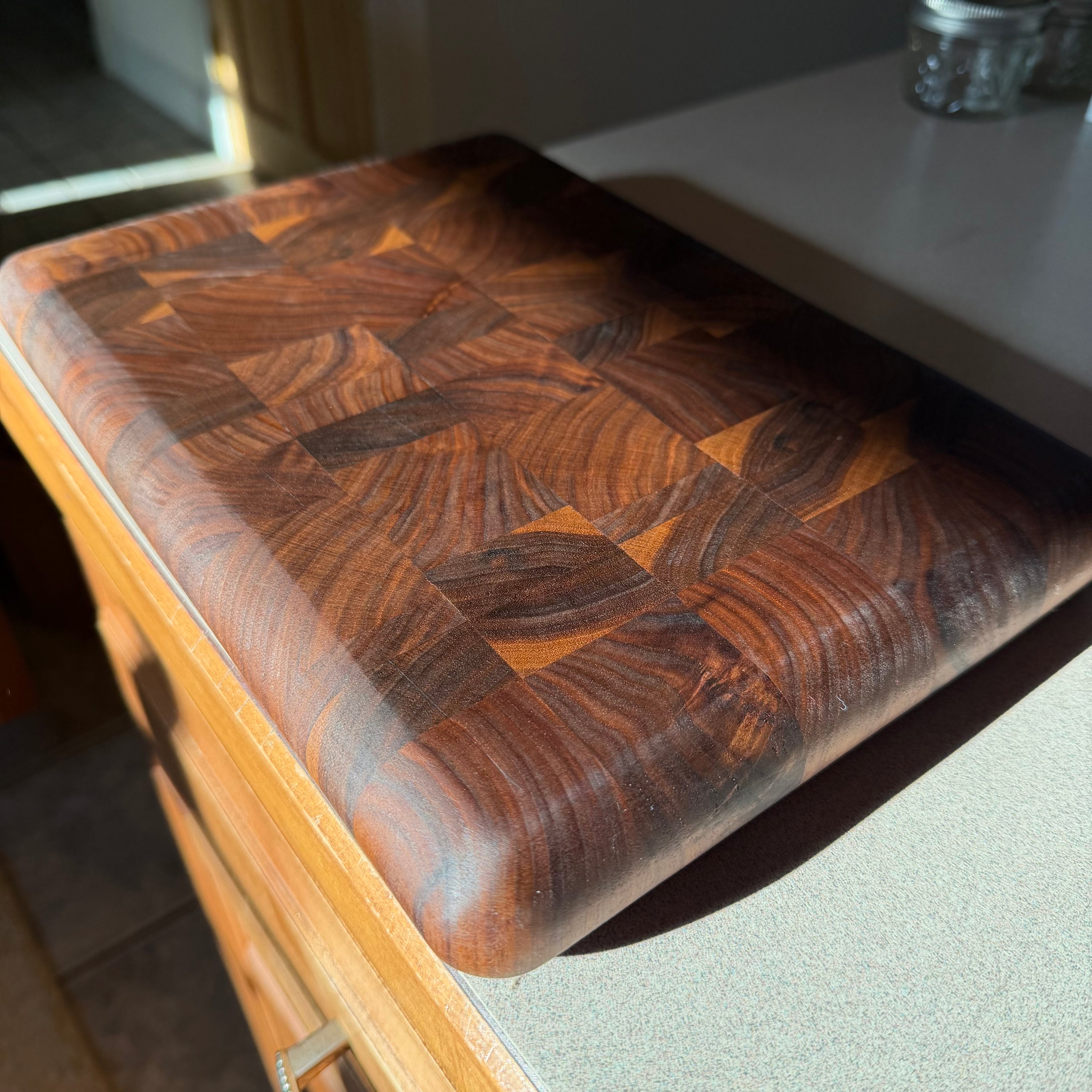 Walnut End Grain Cutting Board