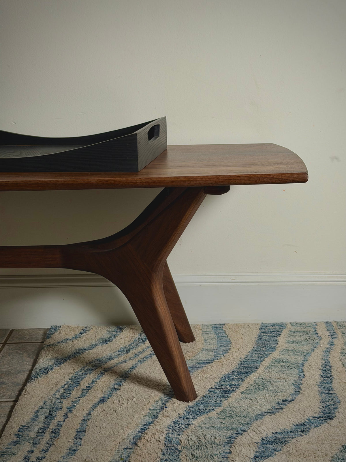 Walnut coffee table